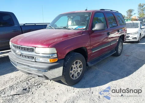 2005 Chevrolet Tahoe Ls z USA, uszkodzony, nr VIN 1GNEC13T25R104850